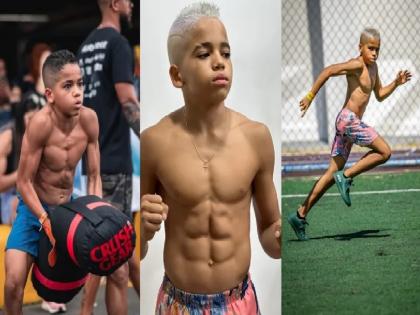 cacauzinho neto Video: cacauzinho neto Made Body at Age of 12; You too will be amazed by the workout videos… | Video: वयाच्या 12 व्या वर्षी बनवली अशी बॉडी; वर्कआउट व्हिडिओ पाहून तुम्हीही थक्क व्हाल...