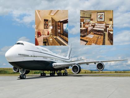 World’s Biggest Private Jet: 'Flying Palace', the world's most luxurious private jet; You will be amazed by the photos | 'फ्लाइंग पॅलेस', हे आहे जगातील सर्वात आलिशान खासगी विमान; फोटो पाहून चकीत व्हाल...