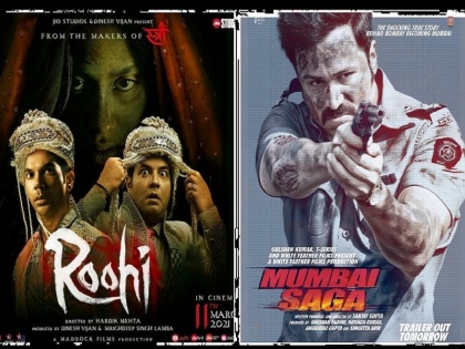 roohi to mumbai saga these are bollywood movies release in march 2021 | बॉलिवूड सज्ज! रूही ते मुंबई सागा...; मार्च महिन्यात प्रदर्शित होत आहेत हे चित्रपट