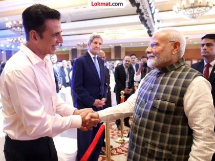 Bollywood Star Akshay Kumar Met Prime Minister Narendra Modi Pm Asks Akshay Kumar Kaise Ho Bhai Video Viral | कैसे हो भाई? पंतप्रधान नरेंद्र मोदींनी केली अक्षय कुमारची विचारपूस, Video व्हायरल