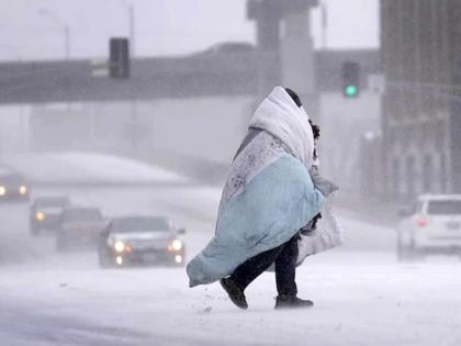 bomb cyclone on america stopped mahashakti about 60 percent of people were affected | अमेरिकेवर पडला ‘बाॅम्ब सायक्लाेन’, थांबली ‘महाशक्ती’; सुमारे ६० टक्के जनतेला बसला फटका 