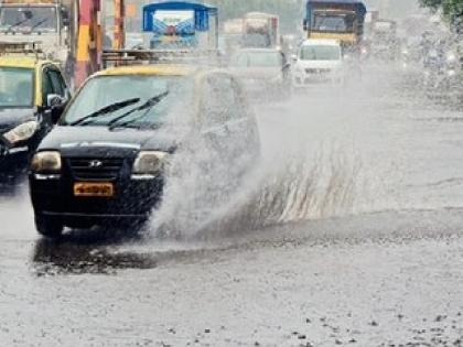 in mumbai rain started in thursday since 4 in the morning made citizens misrable | ‘जोर’धारांनी मुंबईकरांची कोंडी, दुपारपर्यंत भरली होती धडकी; संध्याकाळनंतर मात्र जोर कमी 