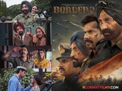 'बॉर्डर २'मध्ये दिसणार 'या' चार सौंदर्यवती; ग्लॅमरमध्ये प्रत्येकीचा लूक आहे एकदम हटके, पाहा फोटो