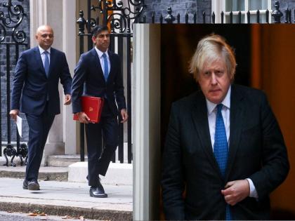 Political upheaval in Britain like Maharashtra, resignation of senior ministers, threat to Boris Johnson's PM post | ब्रिटनमध्ये महाराष्ट्रासारखीच राजकीय उलथापालथ, बड्या मंत्र्यांचे राजीनामे, बोरिस जॉन्सन यांचे पंतप्रधानपद धोक्यात