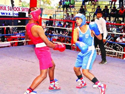  World name of SATA in boxing - Gopal Devang praised: State Level Boxing Championship inauguration | बॉक्सिंगमध्ये साताºयाचे नाव जगभर करा -गोपाल देवांग यांचे गौरवोद्गार : राज्यस्तरीय बॉक्सिंग स्पर्धेचे उद्घाटन