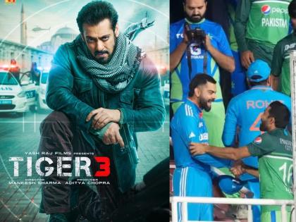 'Tiger' is coming to watch the India vs Pakistan match live, message by Salman | भारत विरुद्ध पाकिस्तान सामना पाहण्यासाठी येतोय 'टायगर', सलमानचा आणखी एक खास मॅसेज