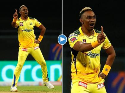 IPL 2022 T20 Match CSK vs KKR Live : New celebrations from Dwayne Bravo, He is now the joint highest wicket-taker in the history of the IPL, He has 170 wickets now, Video | IPL 2022 T20 Match CSK vs KKR Live : Dwayne Bravoची सेलिब्रेशनची नवी स्टाईल आहे लय भारी; लसिथ मलिंगाच्या मोठ्या विक्रमाशी बरोबरी, Video 