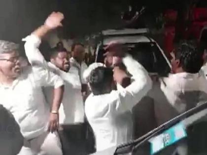 Brawl breaks out between two groups at Congress Party HQ in Chennai, Tamilnadu; 4 workers injured in violent clash  | तामिळनाडूत काँग्रेस मुख्यालयात जोरदार हाणामारी, 4 कार्यकर्ते जखमी, वाचा काय होते कारण?