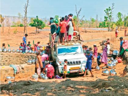 Water scarcity in Palghar district due to lack of planning! | पालघर जिल्ह्यात नियोजनाअभावी पाण्याचे दुर्भिक्ष ! Water scarcity in Palghar district due to lack of planning! | पालघर जिल्ह्यात नियोजनाअभावी पाण्याचे दुर्भिक्ष !