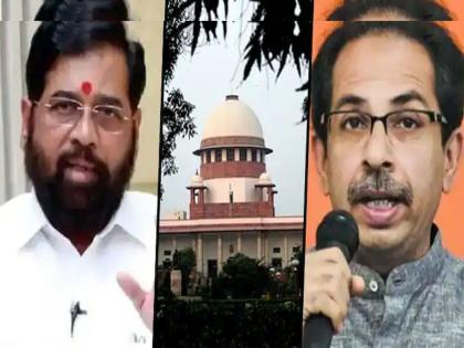 Uddhav Thackeray vs Eknath Shinde Supreme Court: Judgment at any moment, Supreme Court reserves its order on whether to refer the cases 7 bench or 5 benc related to the Maharashtra political crisis | Uddhav Thackeray vs Eknath Shinde Supreme Court: कोणत्याही क्षणी निर्णय, सत्तासंघर्षाचा निकाल राखून ठेवला; शिंदे-ठाकरेंचा युक्तीवाद संपला