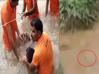 LIVE VIDEO OF DEATH: man Jumped into water with friends, friends came out but he drowned | मृत्यूचा LIVE व्हडिओ: मित्रांसोबत पाण्यात उडी मारली, मित्र बाहेर आले पण तो बुडाला...