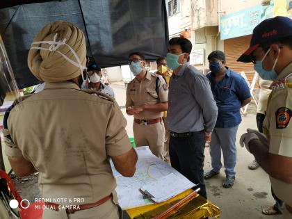 CoronaVirus Lockdown: Collector inspects containment zone in Miraj | CoronaVirus Lockdown : मिरजेतील कंटेनमेंट झोनमध्ये जिल्हाधिकारी केली पाहणी