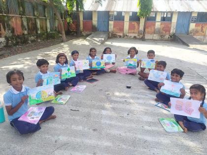 Buldhana: Little children know the importance of cleanliness, what about you? | Buldhana: चिमुकल्यांनी जाणले स्वच्छतेचे महत्त्व, आपले काय?