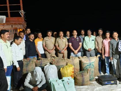 Ganja worth 92 lakh seized on Vidarbha-Marathwada border | विदर्भ-मराठवाड्याच्या सीमेवर ९२ लाखांचा गांजा पकडला, एक जण ताब्यात