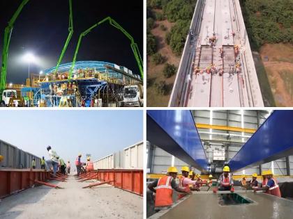 Mumbai-Ahmedabad Bullet Train : Bullet train to run in India soon; Work progressing, railway minister shared video | देशात लवकरच धावणार बुलेट ट्रेन; काम प्रगतिपथावर, रेल्वे मंत्र्यांनी शेअर केला video, पाहा...