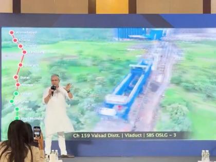 Mumbai-Ahmedabad Bullet Train: India will get its first bullet train in August 2027 | २०२७ मध्ये भारताला मिळणार पहिली बुलेट ट्रेन; आतापर्यंत किती काम झाले? पाहा Video...