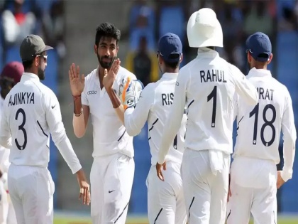 India vs West Indies, 1st Test: India announces innings; west indies need a 419 runs to win this match | India vs West Indies, 1st Test: वेस्ट इंडिज दारूण पराभव; भारताने 100 वर केले ऑलआऊट