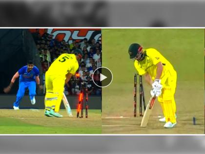 Video of Jasprit Bumrah toe crusher yorker to dismiss Australia Captain Aaron Finch clean bowled as Team India wins IND vs AUS 2nd T20 | Jasprit Bumrah, IND vs AUS: बुमराहचा खतरनाक यॉर्कर अन् ऑस्ट्रेलियन कर्णधार क्लीन बोल्ड, Video