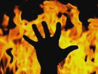 Shocking! A married women was set ablaze herself near the police Commissioner office of Pimpri-Chinchwad | खळबळजनक! पिंपरी-चिंचवड पोलीस आयुक्तालयाशेजारीच विवाहितेने घेतले पेटवून