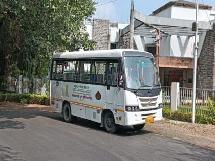 Students in the university will be read Free bus service started | विद्यापीठातील विद्यार्थ्यांची पायपीट वाचणार; मोफत बस सेवा सुरू