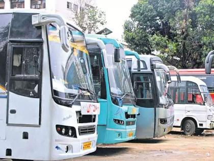 Help bus operators in ten days; Otherwise let's park the bus at RTO | दहा दिवसांत बस वाहतूकदारांना मदत करा; अन्यथा आरटीओत बस उभ्या करू