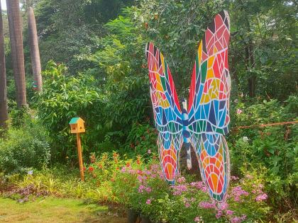 butterfly garden and miyawaki forest at mumbai university area | मुंबई विद्यापीठात फुलपाखरांचे उद्यान  आणि मियावाकी जंगल