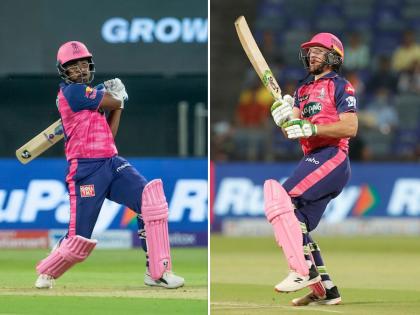 IPL 2022 T20 Match SRH vs RR Live Score card Updates : Rajasthan Royals finishes with outstanding total of 210/6, Sanju Samson - 55 in just 27 balls with 5 sixes  | Sanju Samson, IPL 2022 SRH vs RR Live : १४ षटकार, १६ चौकार!; राजस्थान रॉयल्सच्या फलंदाजांची आतषबाजी, सनरायझर्स हैदराबादसमोर धावांचा डोंगर 