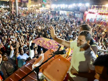 Congress leader Rahul Gandhi has been busy campaigning for assembly elections in five states for about two months. | राजस्थानला प्राधान्य दिलेच नाही...राहुल गांधी यांचा तेलंगणा, छत्तीसगड, मध्य प्रदेशकडे जादा कल