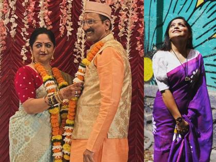 After Siddharth Chandekar, this actress in the Marathi cine industry has arranged her mother's second marriage with pomp. | सिद्धार्थ चांदेकरनंतर आता मराठी सिनेइंडस्ट्रीतील या अभिनेत्रीनं आपल्या आईचं थाटामाटात लावलं दुसरं लग्न