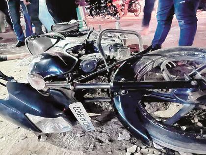 Bike reider killed in partial work on Beed Bypass | बीड बायपासवर अर्धवट कामाने घेतला दुचाकीस्वाराचा बळी