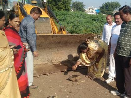 Launch of a sanitation campaign in the city of Pawan | पवन नगरात स्वच्छता मोहिमेचा शुभारंभ Launch of a sanitation campaign in the city of Pawan | पवन नगरात स्वच्छता मोहिमेचा शुभारंभ