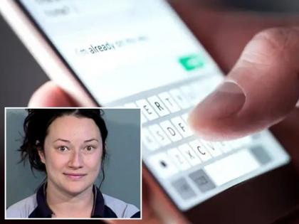 Arizona woman sent 159000 messages to man after first date arrested Jacqueline Ades | पहिल्याच डेटमध्ये महिला पडली प्रेमात, केले इतके मेसेज की झाली तुरूंगवासाची शिक्षा