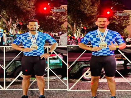 Aryanman Hardik Patil of Virar broke 2 new adventure records in two weeks | विरारच्या आर्यनमॅन हार्दीक पाटीलने केले दोन आठवड्यात २ नवीन साहसी विक्रम