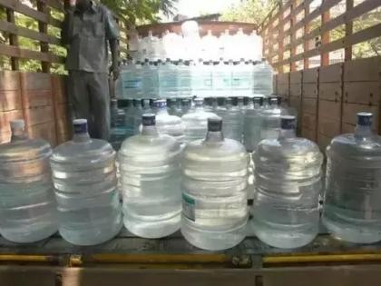 The plain water of the house is good, but not the can in corona | घरचे साधे पाणी बरे, पण काेराेनाकाळात कॅन नकाेच The plain water of the house is good, but not the can in corona | घरचे साधे पाणी बरे, पण काेराेनाकाळात कॅन नकाेच