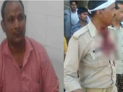 Attack on Khaki again! Attack on Police by Collectively in uttar pradesh, kannauj pda | Lockdown : खाकीवर पुन्हा हल्ला! सामूहिक नमाज पठण करणाऱ्यांनी पोलिसांवर केला हल्ला 