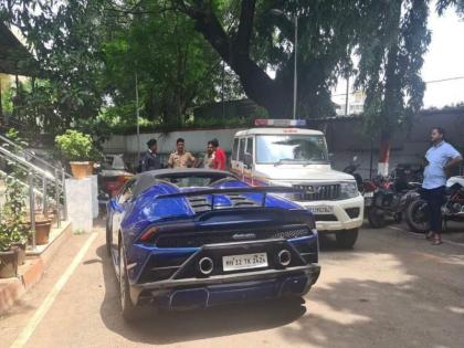 Justice for 'Don' at last; Lamborghini driver arrested | अखेर ‘डॉन’ ला न्याय; लॅम्बोर्गिनी कारचालकाला अटक, महागडी गाडीही जप्त