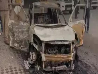 Engineer and his friend killed in Swift car fire | मित्राच्या बर्थ डे पार्टीवरून परतताना काळाचा घाला; कारला आग लागून इंजिनियरसह एकाचा मृत्यू