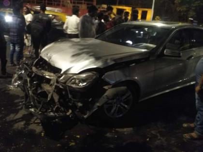 The death of the pedestrian in a car crash near the Mahalaxmi Racecourse in Mumbai | मुंबईतल्या महालक्ष्मी रेसकोर्सजवळ भरधाव कारच्या धडकेत पादचाऱ्याचा मृत्यू