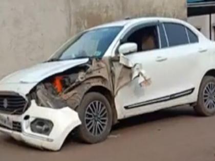 driving recklessly while drunk in Ichalkaranji Kolhapur | Kolhapur: इचलकरंजीत नशेत बेदरकारपणे कार चालवत दुचाकी, खांबाला दिली धडक, चालकास पाठलाग करुन पकडले