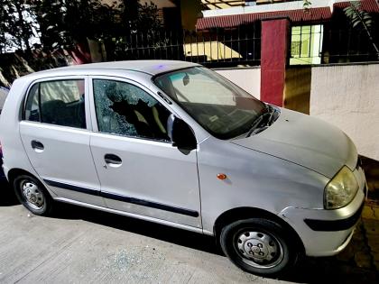 'If our voice is heard, we will break it'; Palghan vandalism of vehicles, Ganga Waghmare gang's rampage | ‘आमच्या नादाला लागले तर फोडू’; पालघनने वाहनांची तोडफोड, गंग्या वाघमारेच्या गँगचा राडा