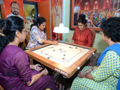 Carrom: Wasim Khan, Sumit Satam, Mandar Bharata, Shishir Khadpe ahead in next round | कॅरम​​​​​​​ : वसीम खान, सुमीत साटम, मंदार भरताव, शिशिर खडपे यांची आगेकूच