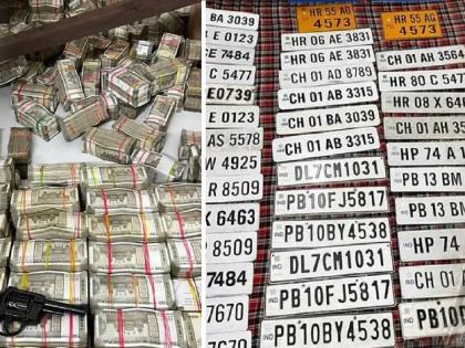 punjab and jammu kashmir police raid seized 5 crore cash fake number plate | ५ कोटींची रोकड, बनावट नंबरप्लेट आणि नोटा मोजण्याचे मशीन… लुधियानामधून ड्रग्ज तस्करला अटक!