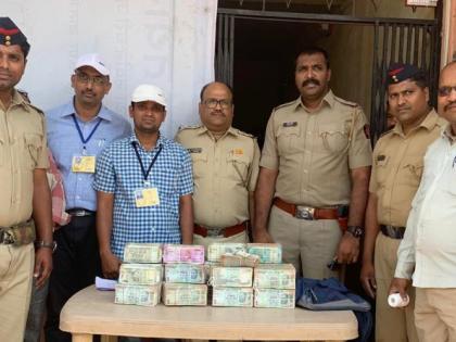 Shiroli SST team seized cash worth Rs 62.86 crores | शिरोली एसएसटी पथकाने  केली 62 लाख ६८ हजार ४४ रुपयांची रोकड जप्त 