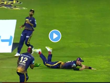 IPL 2022 KKR vs PBKS Live Catch of the Match Tim Southee takes blinder by running hard on ground superb catch Video | Tim Southee Catch, IPL 2022 KKR vs PBKS Live Video: खतरनाक!! चेंडू हवेत उंच गेलेला असतानाही टीम साऊदीने टिपला अप्रतिम कॅच