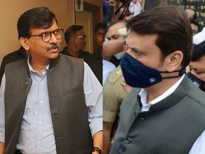 sanjay raut on jan ashirvad yatra and devendra fadanvis about corona pandemic | तुम्ही उकीरडे फुंकत हिंडलात, भाजपच्या जनआशीर्वीद यात्रेवरही भडकले राऊत