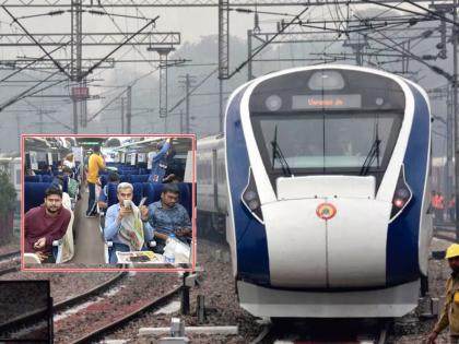 Vande Bharat reached Solapur at 1 am as the freight train derailed near Daund | दररोज १०.४० वाजता येणारी 'वंदे भारत' मध्यरात्री १ वाजता सोलापुरात पोहोचली