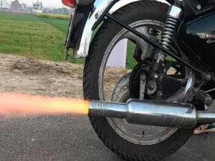 Action taken against two-wheelers blowing firecracker horn, 24 persons booked | फटाका हॉर्न वाजवणाऱ्या दुचाकींवर कारवाई, २४ जणांवर गुन्हे दाखल