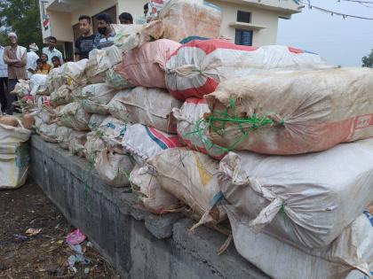 1127 kg cannabis seized in Nanded | नांदेडमध्ये ११२७ किलो गांजा जप्त, किंमत एवढे कोटी रुपये