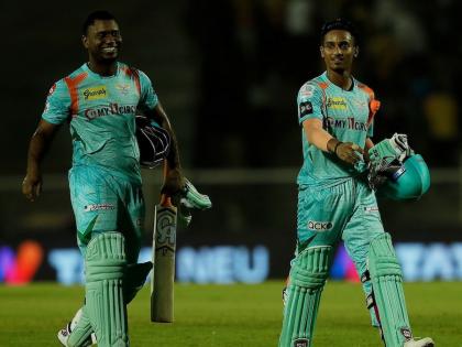 Lewis wins 'Super' victory, Lucknow wins IPL victory | लुईसने साकारला 'सुपर' विजय, लखनौने IPL विजयाचे खाते उघडले