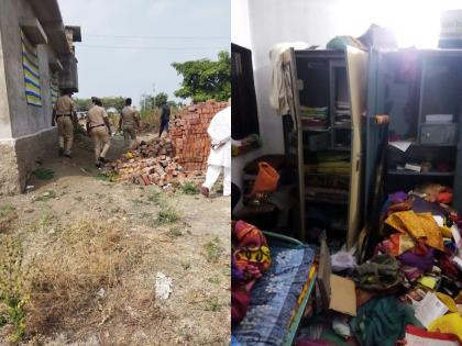 Armed robbery at Latur Road; Lampas looted Rs 5 lac | लातूर रोडला सशस्त्र दरोडा; शस्त्राचा धाक दाखवून तीन-चार घरे लुटली